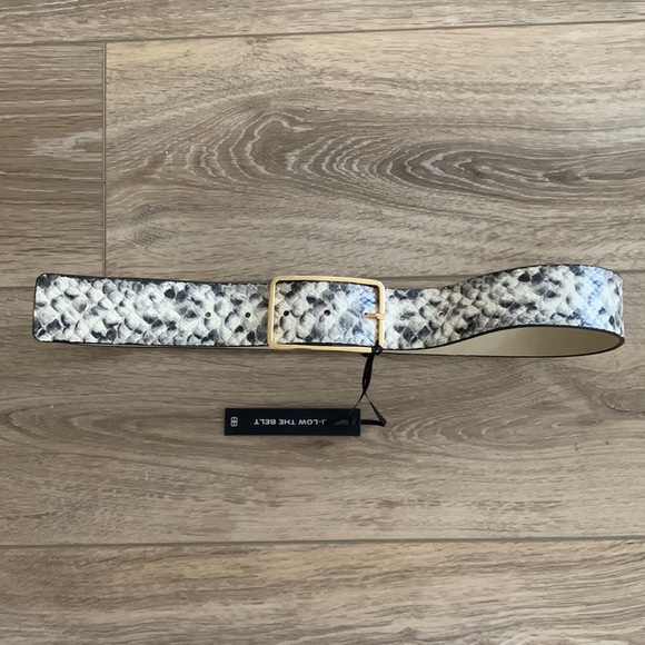 B Low The Belt faux snake embossed belt - Picture 1 of 5